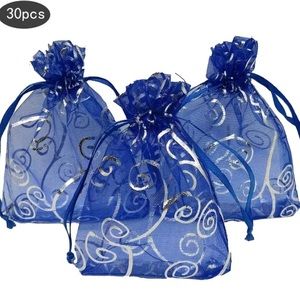 30pcs Sheer Organza favor bags